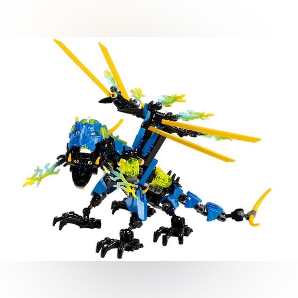 LEGO Hero Factory Villains Brain Attack 44009 Dragon Bolt Incomplete Set